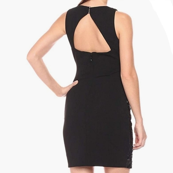 𝅺GUESS V Neck Sleeveless Sheeth Dress sz. 4 NWT - Picture 3 of 11